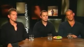 Saving Private Ryan: Throwback Interview | Vin Diesel, Giovanni Ribisi & Barry Pepper | Extra Butter