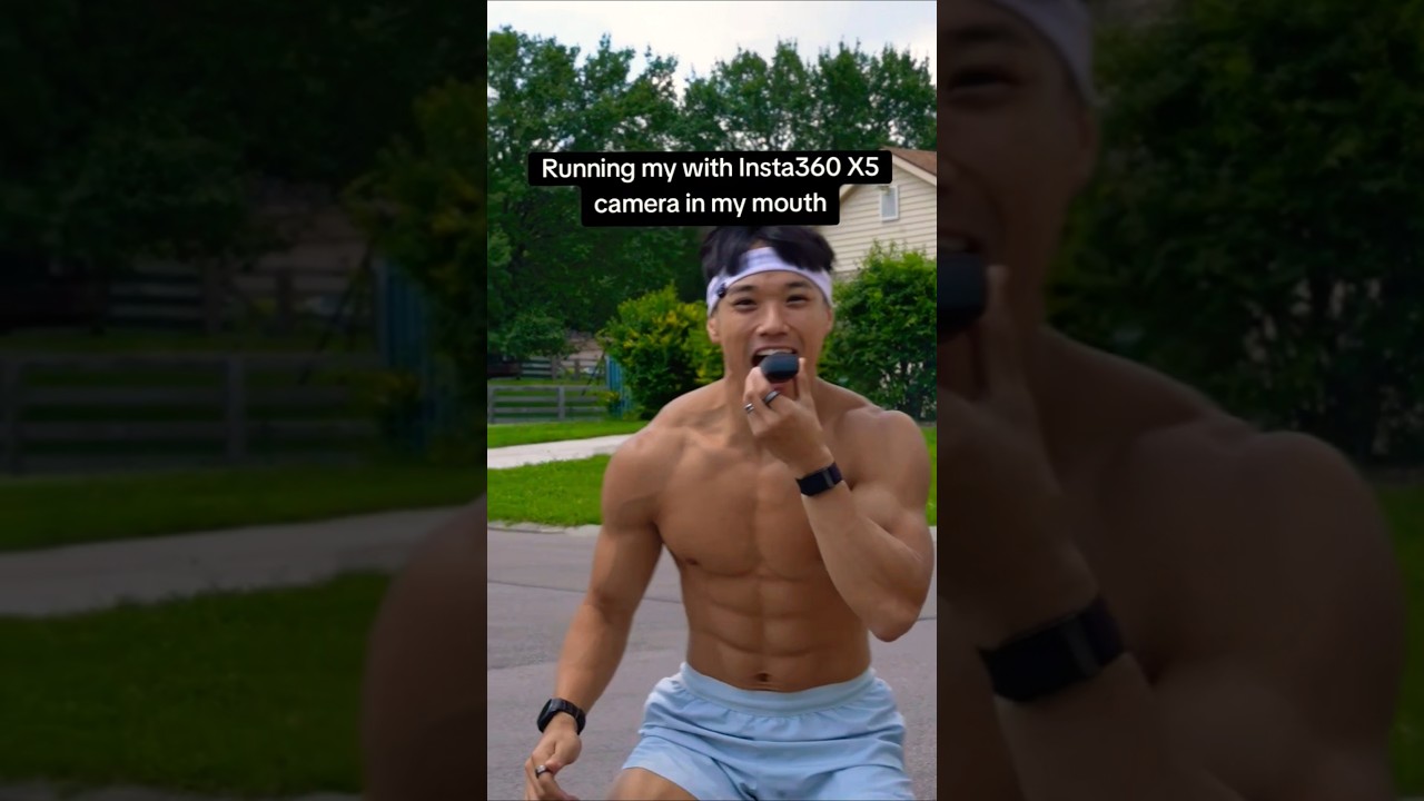 Insta360 X5 Nose mode 