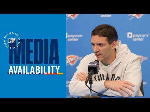 Coach Daigneault on the Thunder’s win over the Lakers | Post Game Media | November 12, 2025
