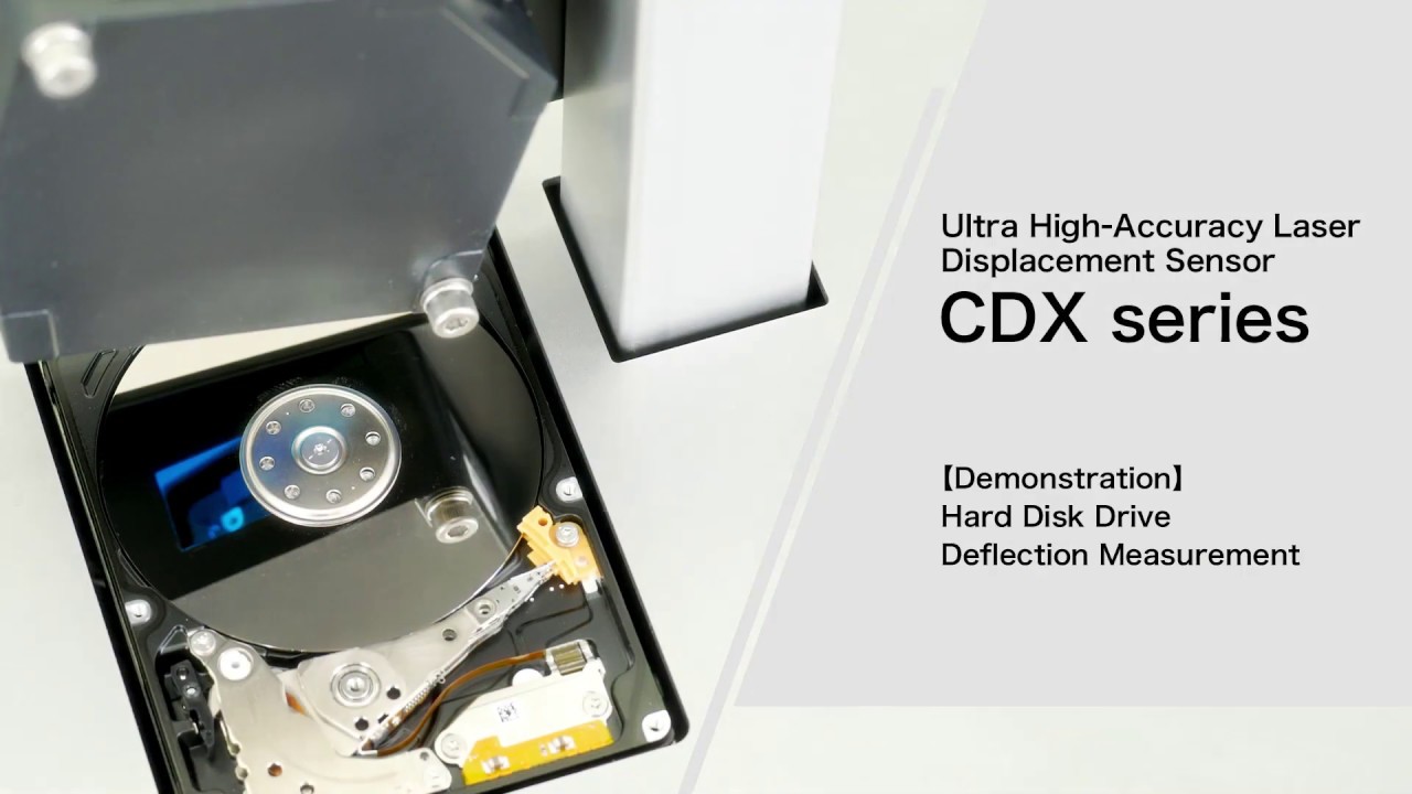 [Demonstration] Hard Disk Drive Deflection Measurement - YouTube