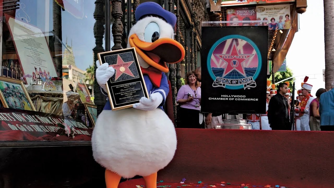 Donald Duck Star - DISNEY THIS DAY - August 9, 2004