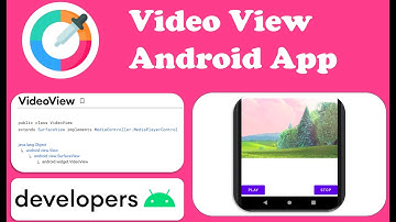 How to create video view in android studio 2022 | android app | kotlin | code share