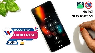 HOW TO WALTON XANON X21 HARD RESET UPDATE 2025 - FACTORY RESET WITHOUT PC