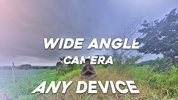 Realme wide angle camera enable | Wide angle camera