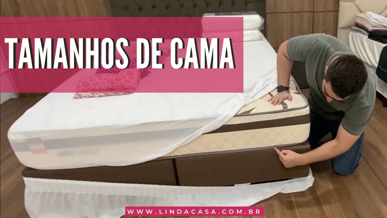 QUAL O TAMANHO DA MINHA CAMA? CASAL? QUEEN? KING? - Aprenda a escolher sua roupa de cama!