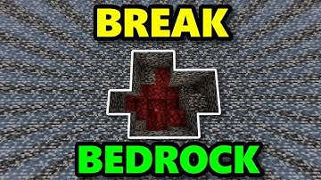How to BREAK BEDROCK in MINECRAFT 1.21 BEDROCK Edition | NEW 2025 GLITCH