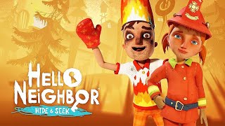Hello Neighbor Hide and seek ПРОХОЖДЕНИЕ#3 СПАСЕНИЕ ИГРУШЕК ОТ ПОЖАРА ‼️‼️