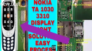 nokia 3310 lcd light problems |Nokia 3310 lcd light solution only one jumper|@MMsarfaraz