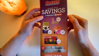 ASMR Costco Wholesale Members Only Sale Ad Flip Through ~ with Hard Candy / Soft Spoken