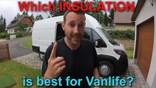 Vanlife: Which insulation is the best?