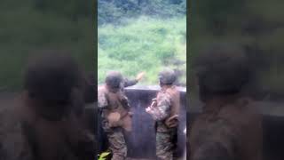 Throwing a grenade is very risky #shorts #military