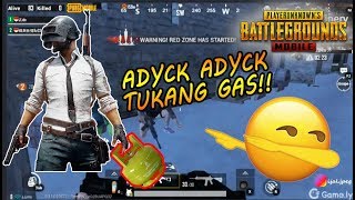 GAGAL CHICKEN PAKE PANCI, ADYCK ADYCK - PUBG MOBILE INDONESIA