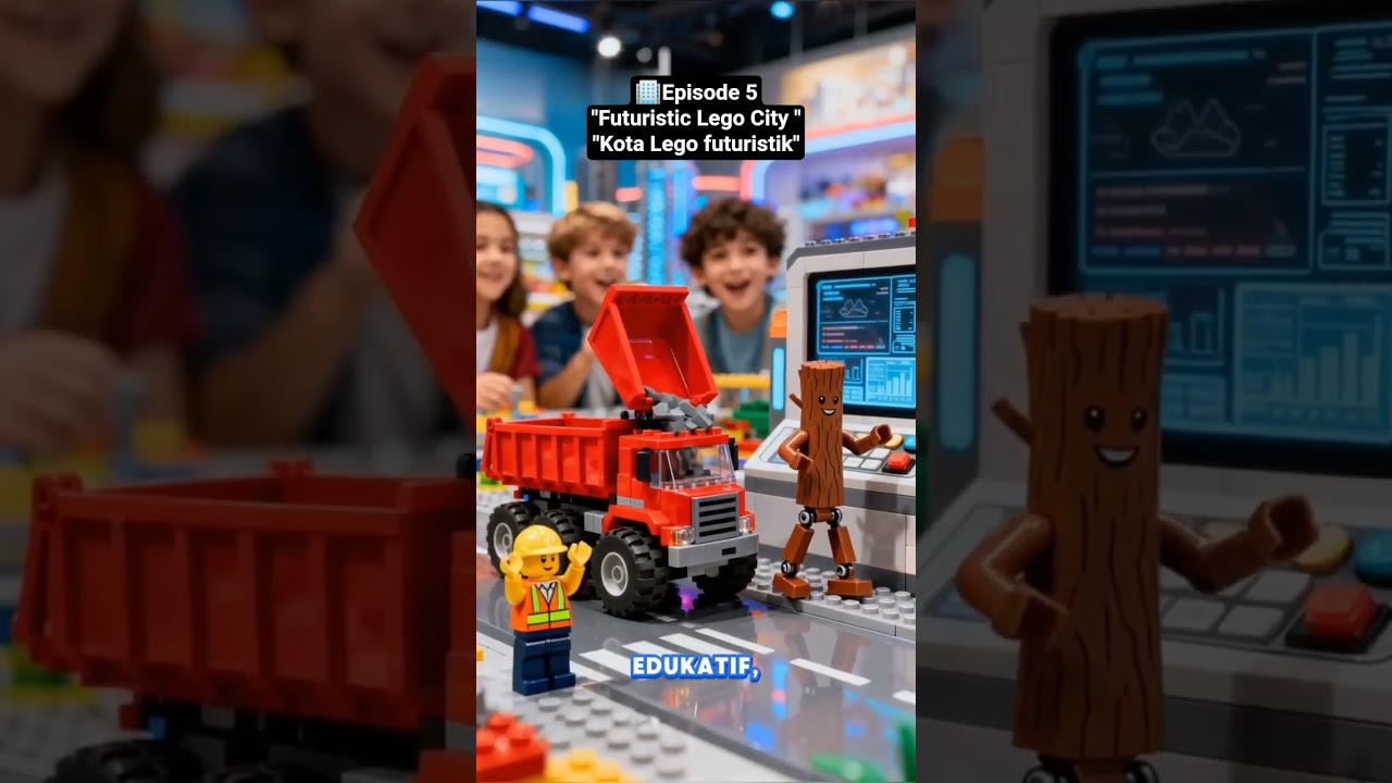 🏢Episode 5: futuristic Lego city 