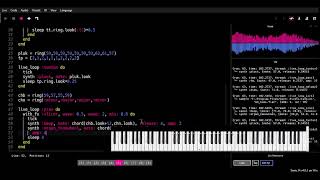 Sonic Pi Daily - Ep 104: Travelling Soldier Ramana Gogula