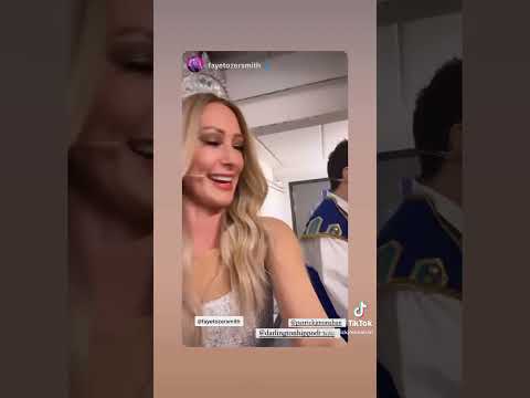 EXCLUSIVE BACKSTAGE FOOTAGE: at panto Darlington Cinderella with Faye Tozer smashing the place up!