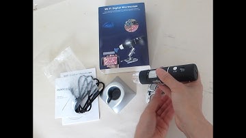 Skybasic Wireless Digital Microscope (Portable & WIFI-Enabled): Unboxing