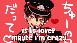 8D Nightcore → Is It Love? (JORDY) Lyrics