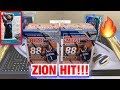 2019-20 Panini NBA Hoops Basketball Retail Blaster Box Break x2 - ZION HIT!!! 😁🔥