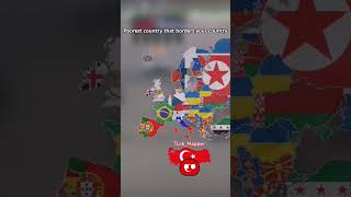 Poorest country that borders your country #maps #europe #shortvideo #map #geography #shorts