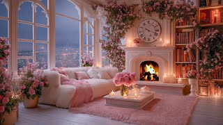 Relaxing Piano Music & Fireplace Sounds for Deep Sleep, Stress Relief & Anxiety, Sleep Aid