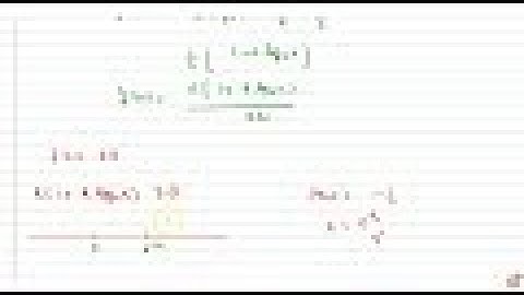 IIT JEE APPLICATION OF DERIVATIVES Separate the intervals of monotonocity for the function `f(x)...