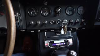 64 Jag E-Type cold start