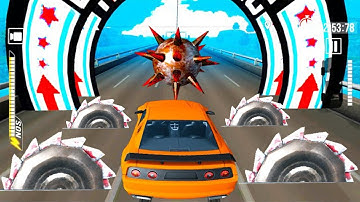 DEADLY RACE - Speed Car Bumps Challenge - All 20 Levels Gameplay Walkthrough Part 2 (Android IOS)