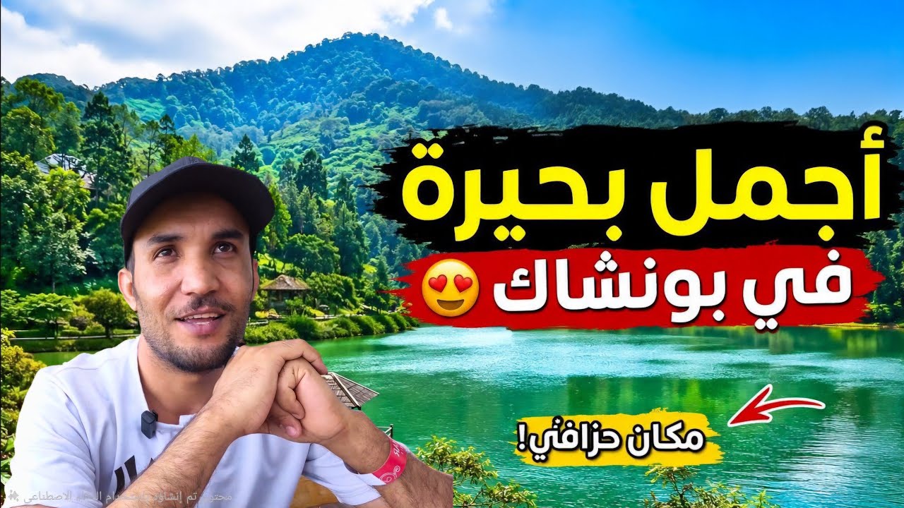 اكتشفت أجمل بحيرة مخفية في بونشاك 🇮🇩