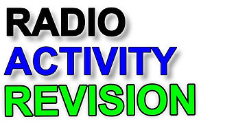GCSE Physics Revision: Radioactivity Question
