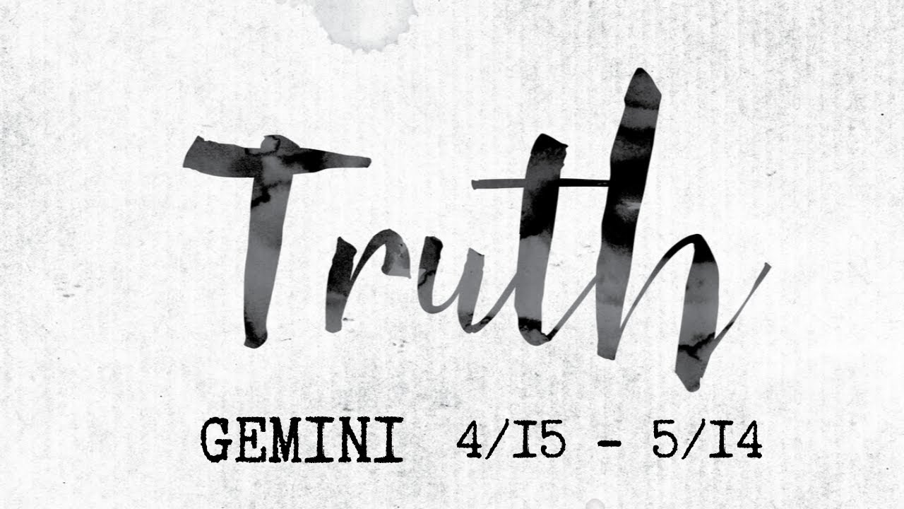 GEMINI: The Harsh Truth 4/15 - 5/14 | Soul Moon Tarot