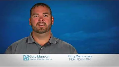 $4200 Rebate On New Air Conditionioners With Gary Munson A/C Of Orlando