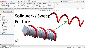 How to Use Sweep with Twist Feature in SolidWorks | Beginner-Friendly Tutorial