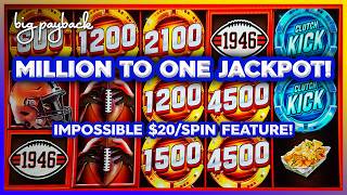 $20/Spin → INCOMPREHENSIBLE MASSIVE JACKPOT!