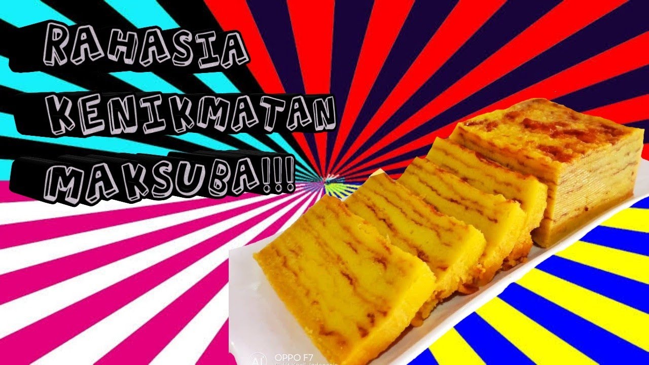 RESEP KUE MAKSUBA JAMAN DULU 