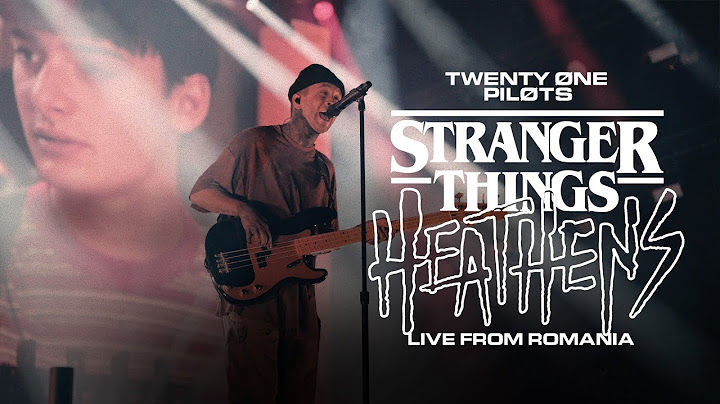 Heathens Live version - Live performance video thumbnail