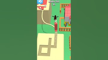 Stacky Dash Level 253 #trending #games #stackydash #trend