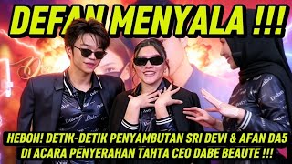 Exciting The Welcome Of Sri Devi U0026 Afan Da5 At The Dabe Beaute Ceo Throne Handover Event