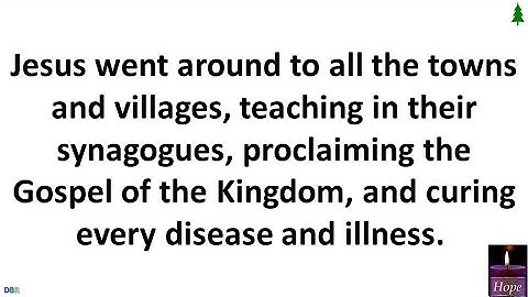 05 December 2020 Catholic Mass Daily Bible Reading