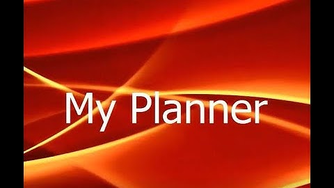 How to Add Classes to Planner