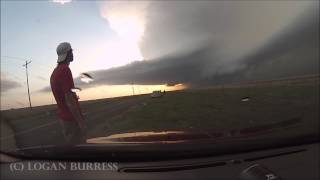 Floydada, TX Supercell Timelapse - April 22, 2015