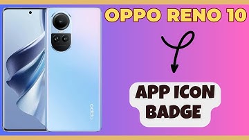 App icon badge Oppo Reno 10 || How to set app icon badge || App icon badge settings