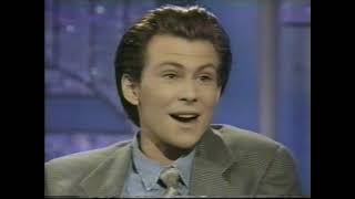 Christian Slater on The Arsenio Hall Show