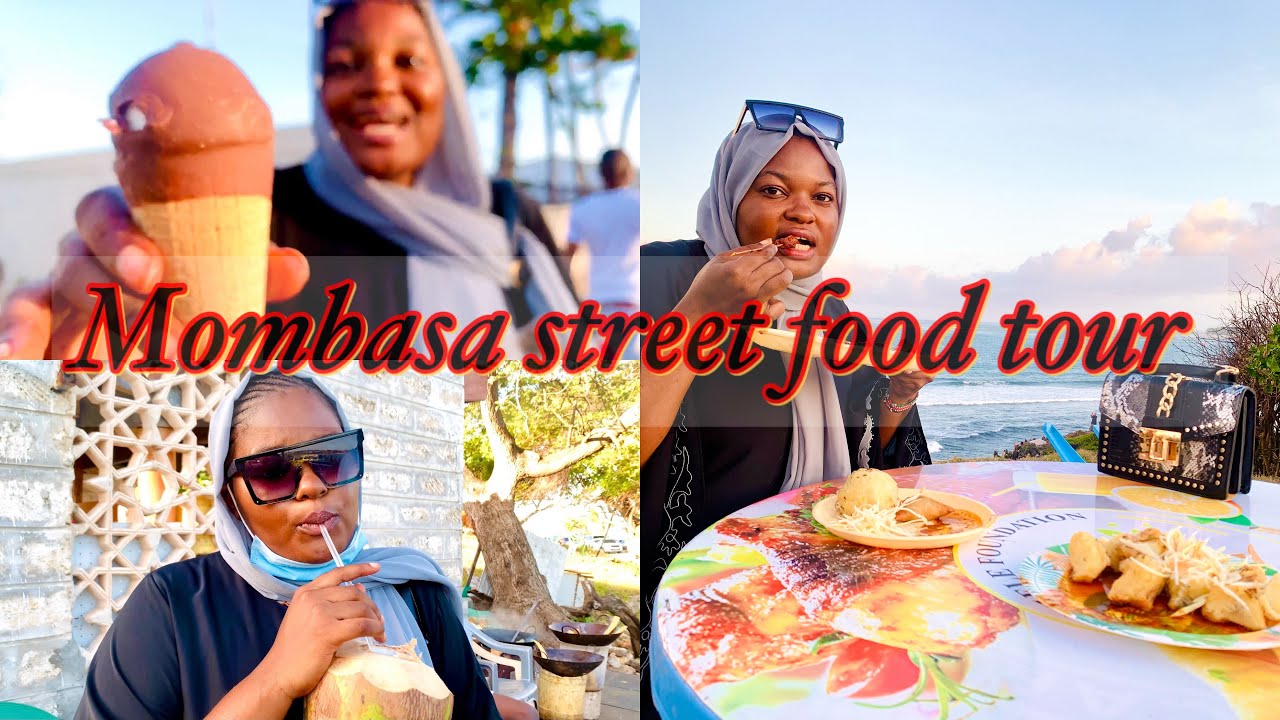 KENYAN STREET FOOD Res.  VLOGGING IN MAJENGO (old town) MOMBASA