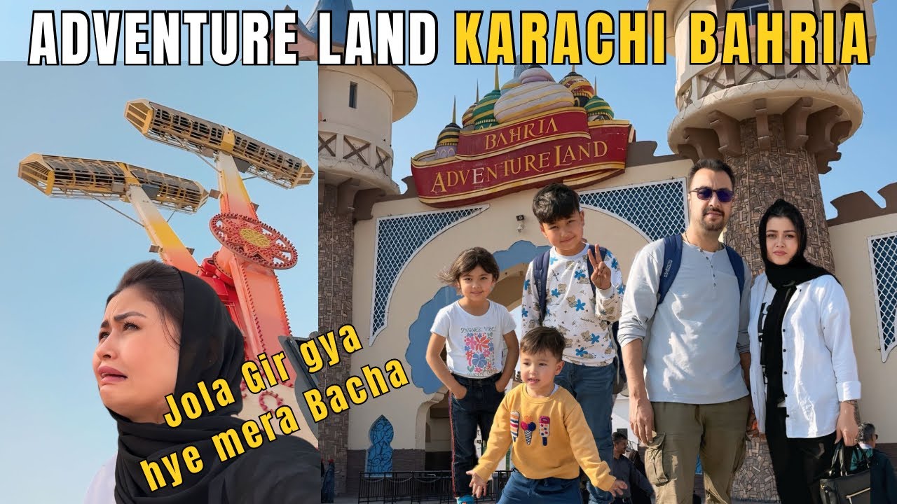 Explore Bahria Adventure land park | Crazy Rides | Visit Bahria Park karachi
