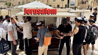 The situation in Jerusalem on May 19. Walk to the Western Wall via the Arab Market