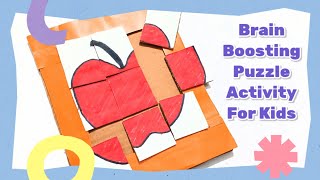 Brain Boosting Puzzle Activity For Kids Learning Activities For Homeschooling