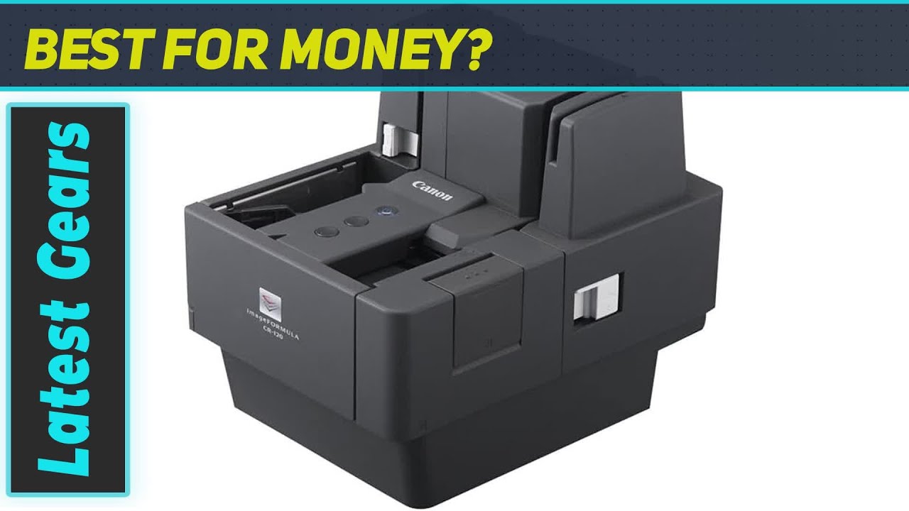 Canon CR-120 Check Scanner - Fastest and Most Reliable Bank Check ...
