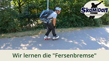 Wie bremst man beim Inlineskating?