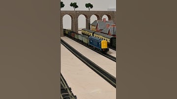 00 Gauge Class 20. | Model Railway | #modelrailway #model #train #railway #shorts #railroad