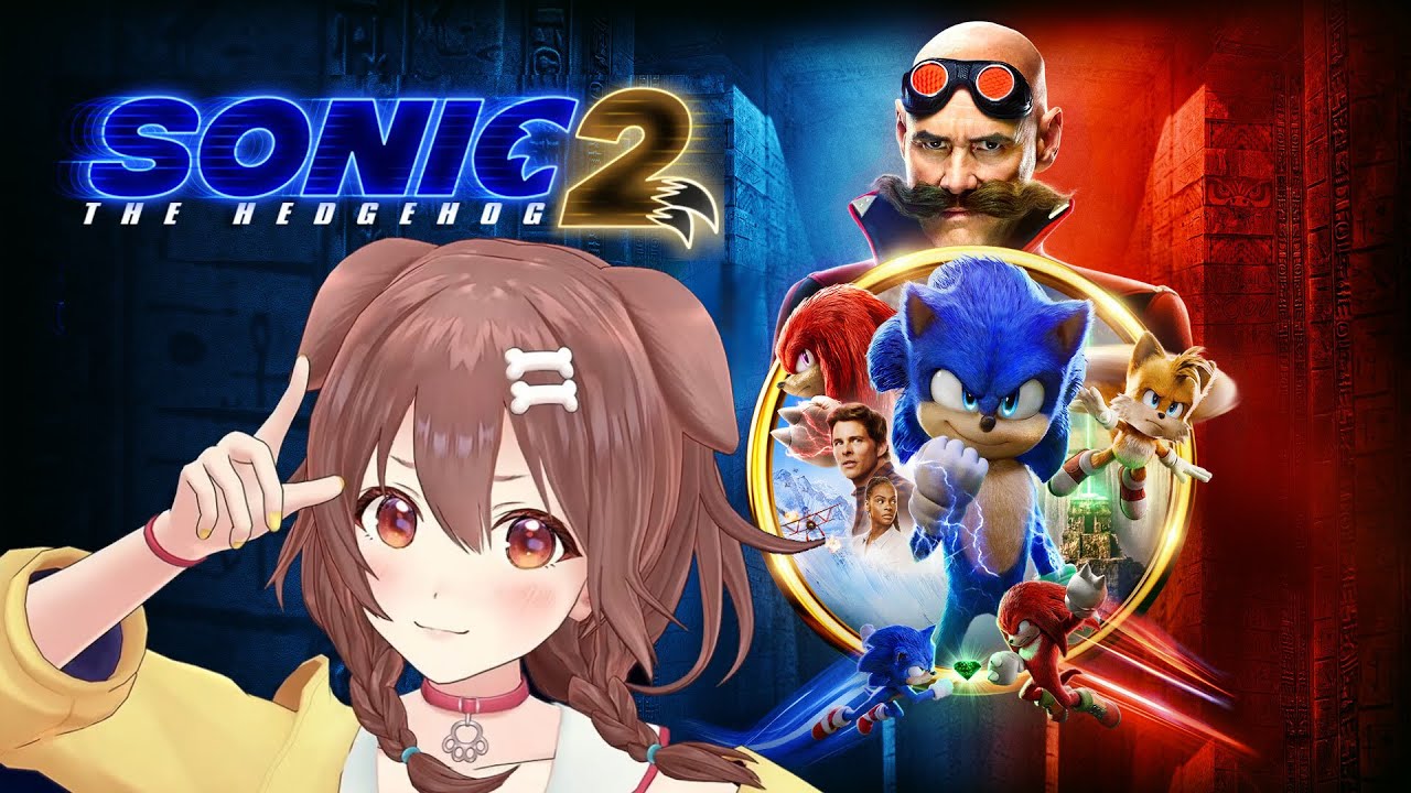 Korone is In the JP Dub of Sonic the Hedgehog 2! [Hololive]